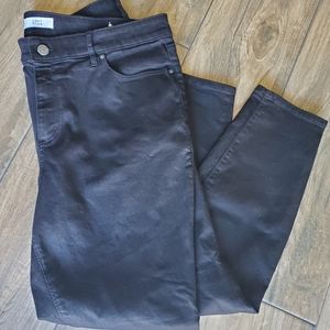 LOFT 18 High waist skinny black pants